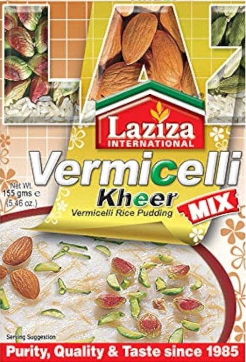 Laziza Sweets Kheer Mix Vermecille  6x155gm.