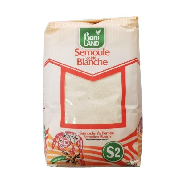 Millo Semoule Blanche S2 Boniland 10x1kg