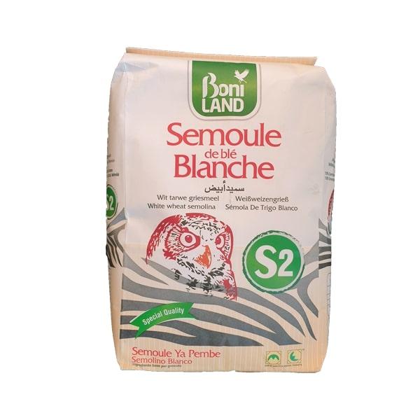 Millo Semoule Blanche S2 Boniland 25kg  