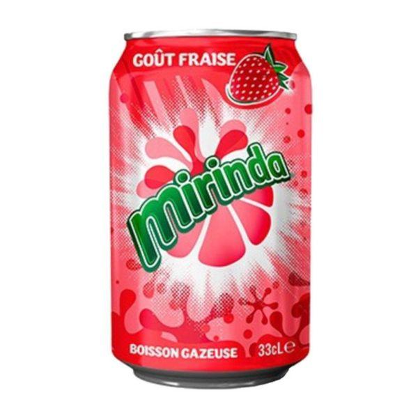 Mirinda Fraise Can 24x330ml 