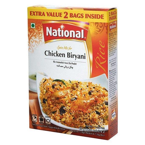 National Biryani Chicken Spice Mix 6x78gm  