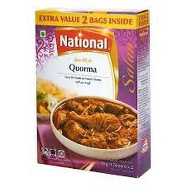 National Spice Mix Korma 6x100gm  