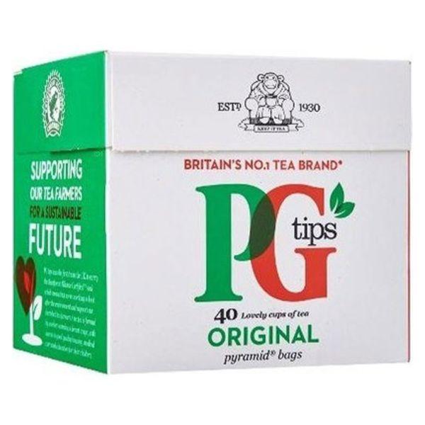 Pg Tips Tea Bags 40's 12x116gm 