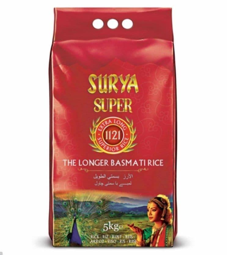 Surya Extra Long Superior Basmati Rice 5kg