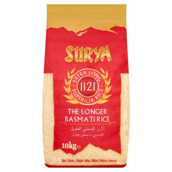 Surya 1121 Extra Superior Basmati Rice 20kg 
