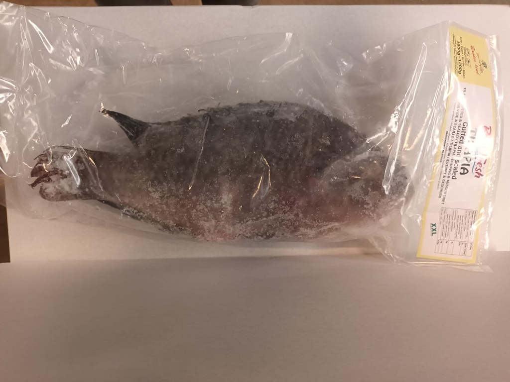 Bonifresh Tilapia Black Clean Medium 400/600 Mosambic 4kg.