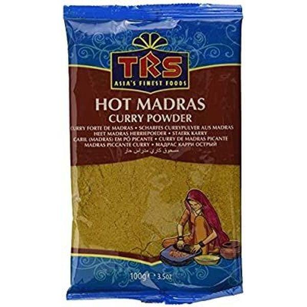Trs Madras Curry Powder HOT 20x100gm