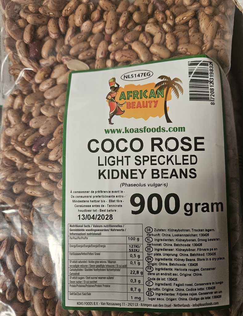 African Beauty Rose Coco Beans 10x900gm