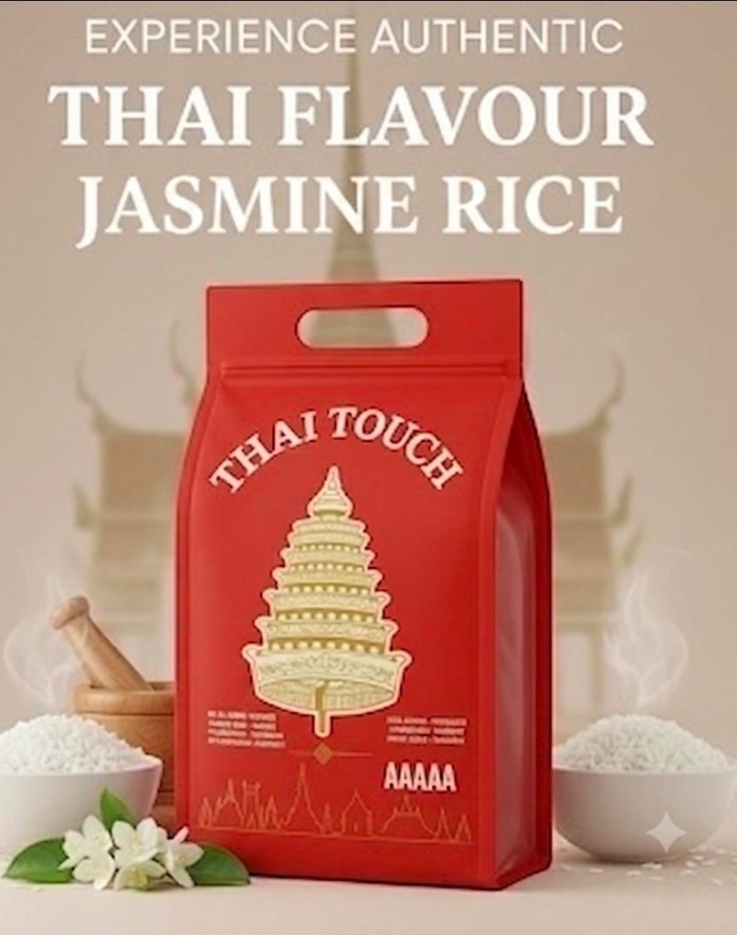 Thai Touch Long Grain Perfume Rice AAAAA 18Kg.