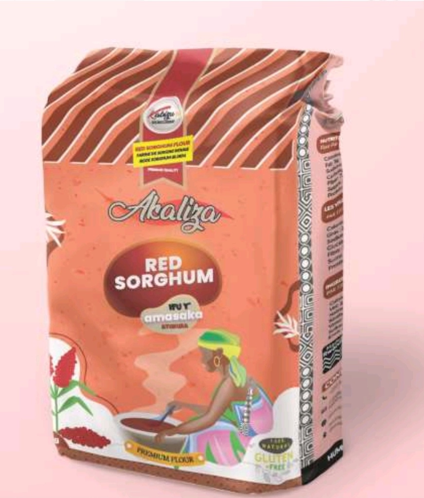 Kabizu (Red) Sorghum Flour Rawanda/Brundi 6x2kg.