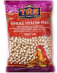 Trs Yellow Peas Whole 20x500gm NO STOCK