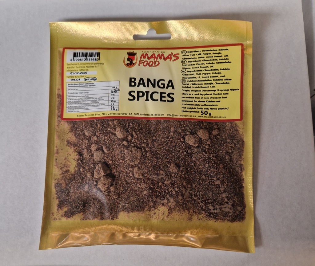 Mamas Food Banga Spices 20x50gm