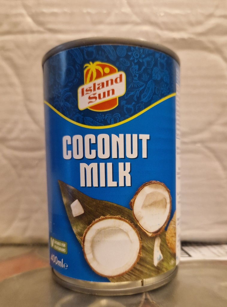 Island Sun Coconut Milk 12x400ml