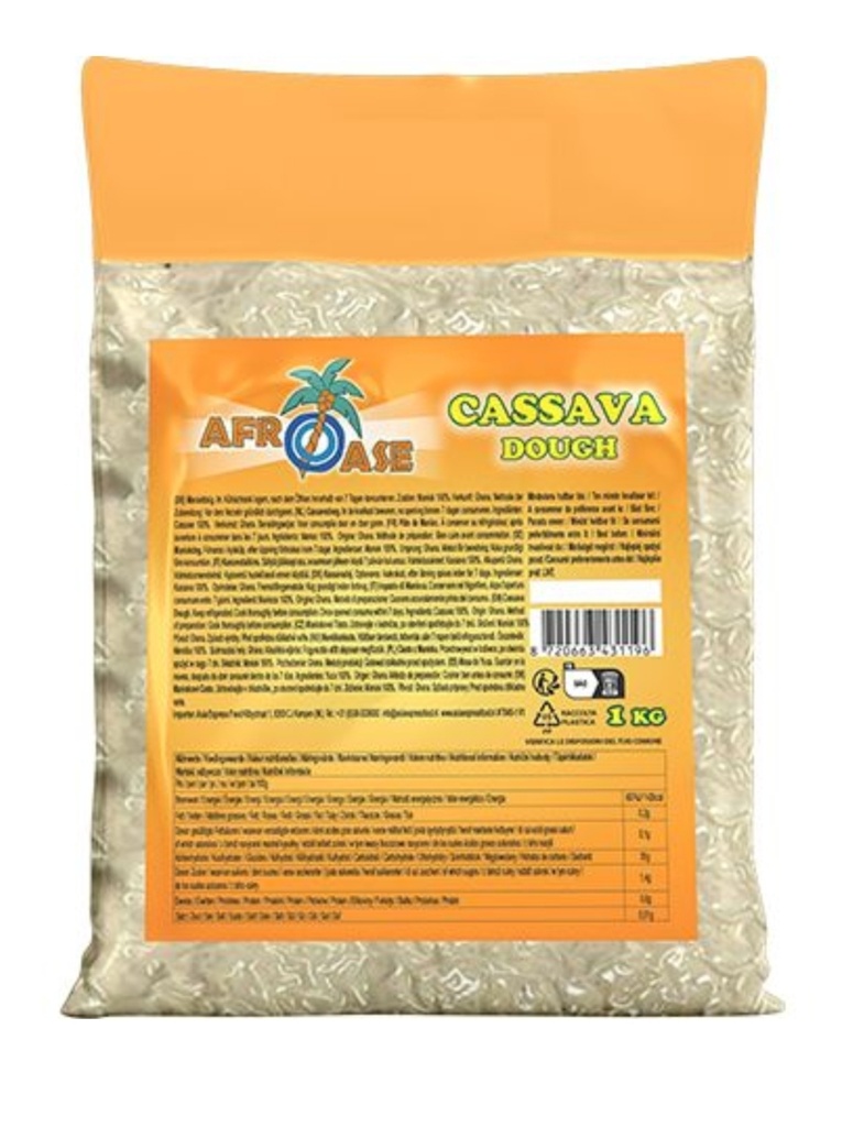 Cassava Dough Afrose 12x1kg