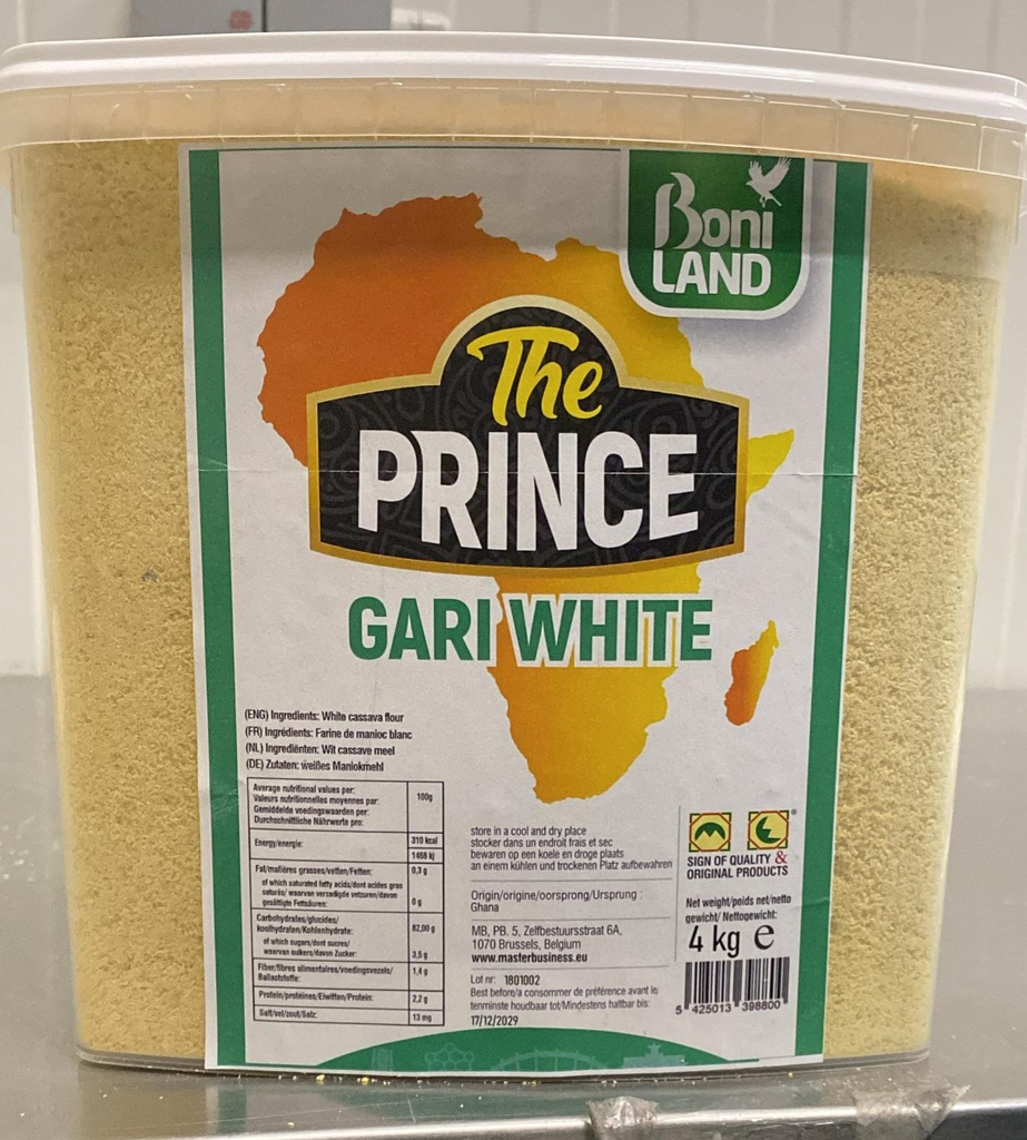 The Prince White Gari 4kg Bag