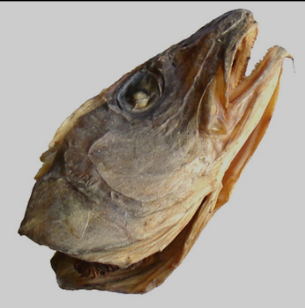 Stock Fish Head 7kg.Bulk 