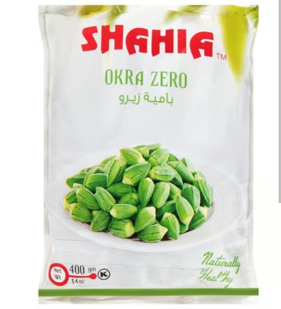 Okra Zero Shahia Brand 20x400gm