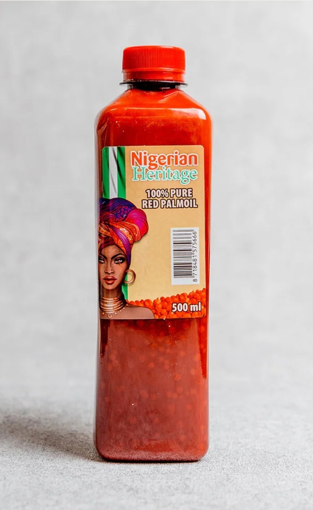 Nigerian Heritage Palm Oil 24x500ml  