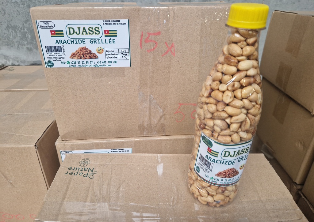 DJASS Togo Arachide Grilled 15x500gm.