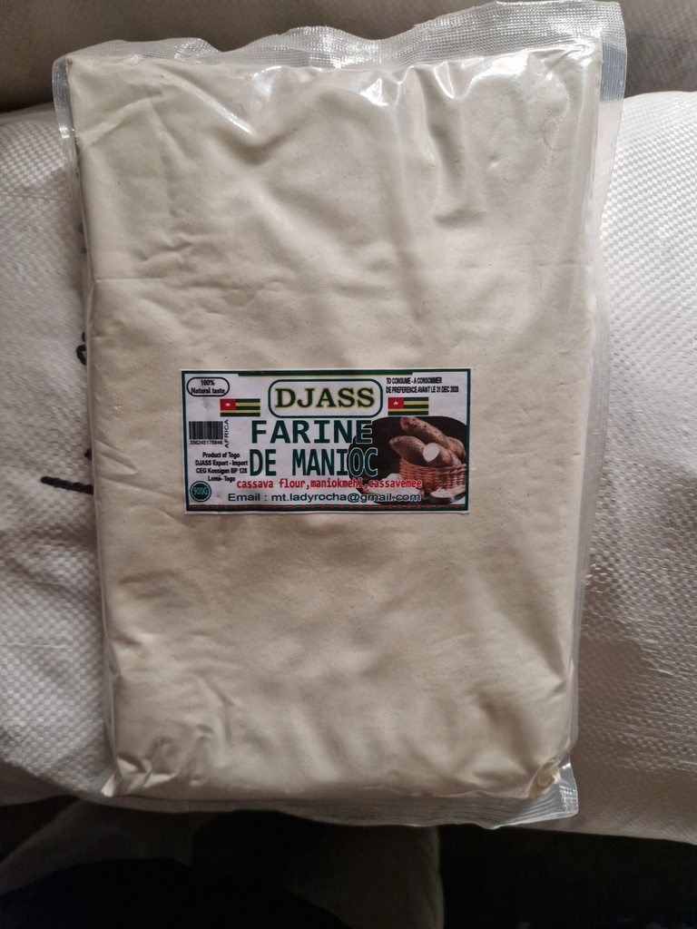 DJASS Togo FuFu De Manioc/Cassava 20x1kg