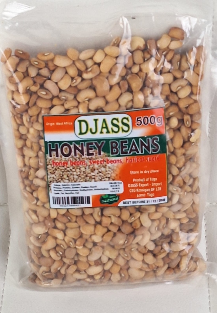DJASS Nigerian Honey Beans Extra Super Quality 20x500gm 