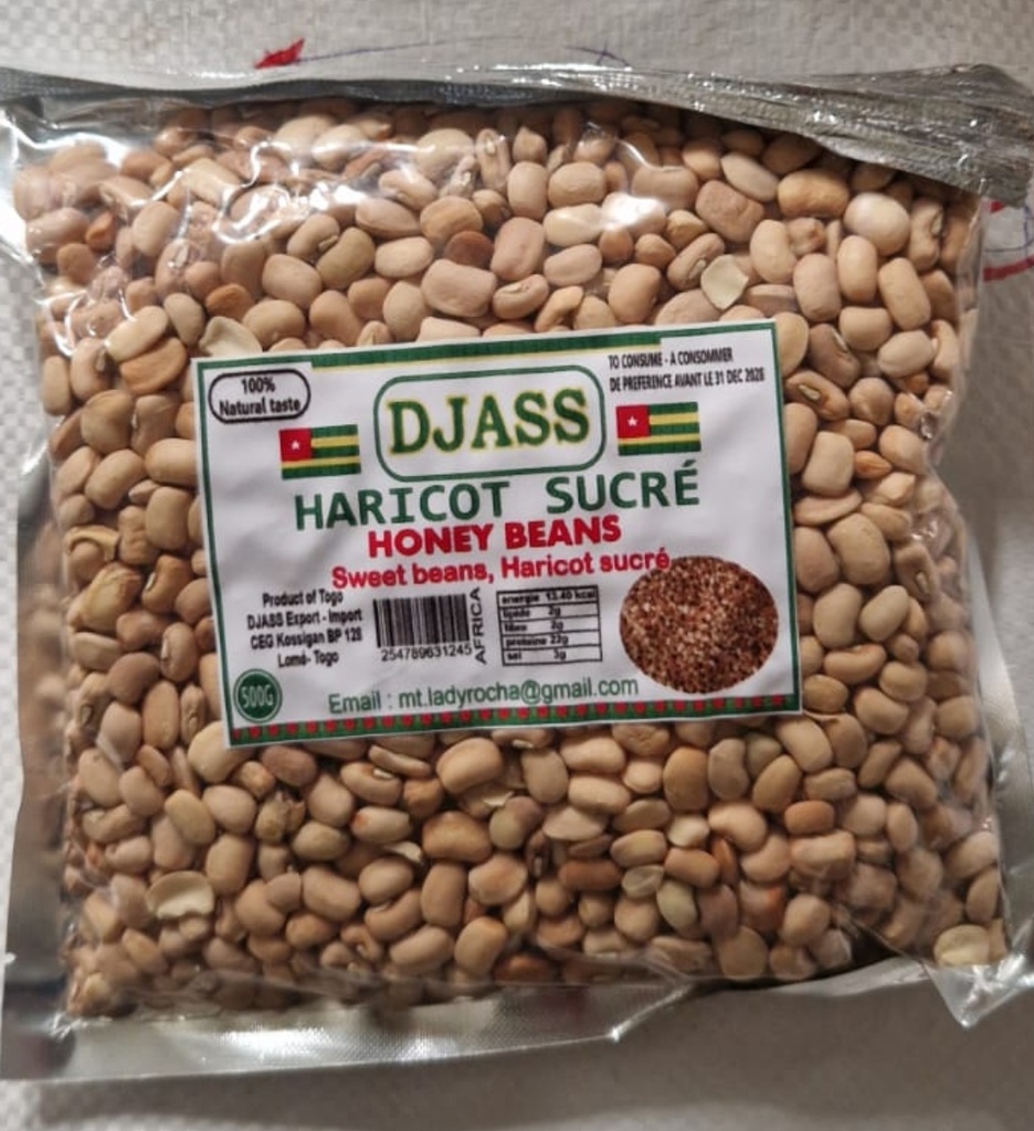 DJASS Nigerian Honey Beans Extra Super Quality 20x500gm 