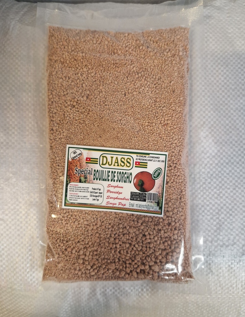 DJASS Bouillie De Sorgo Rouge 22x300gm