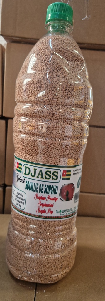 DJASS Bouillie De Sorgo Rouge En Boit 12x1kg