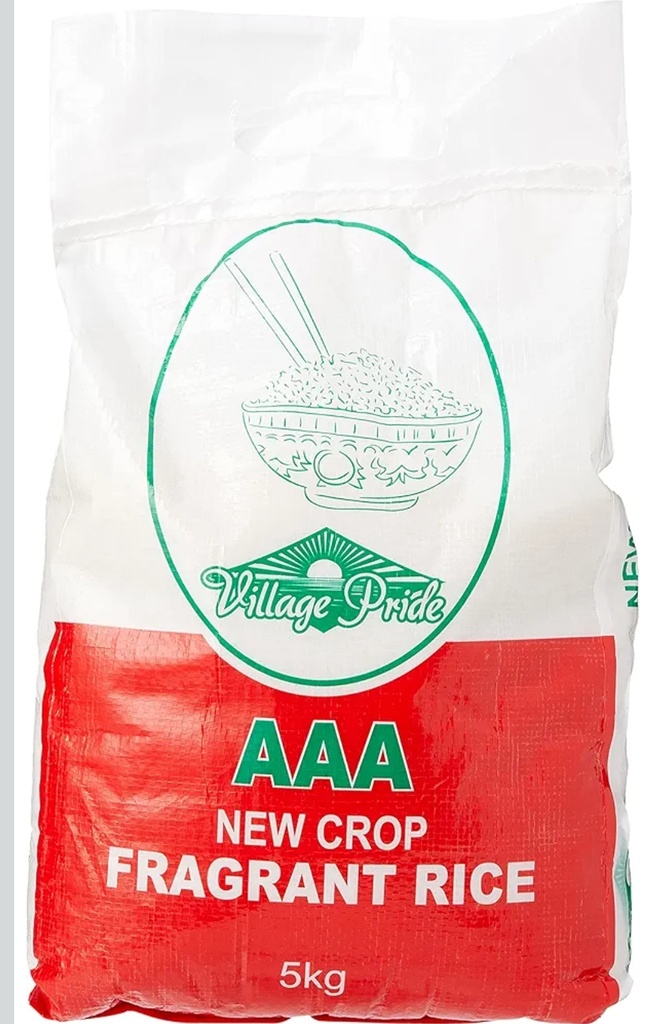 Village Pride Longrain Perfume Rice 4x5kg. 