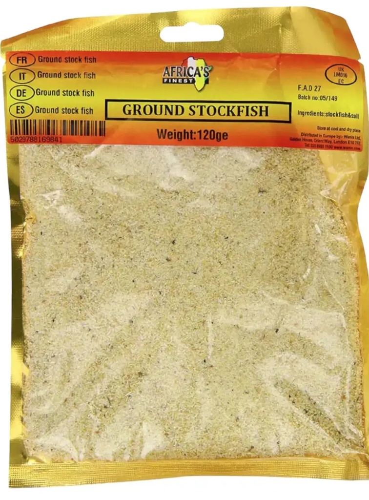 Africa Finest Stock Fish Powder 10x100gm