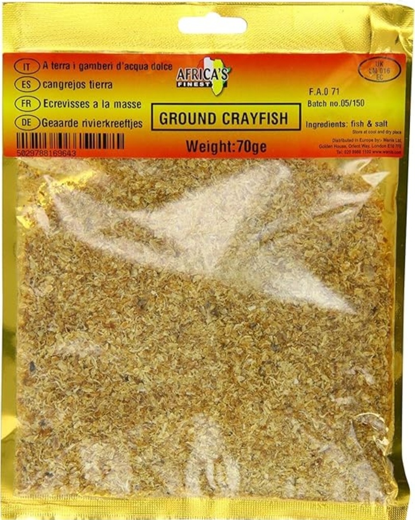 Africa Finest Cray Fish Powder 10x40gm