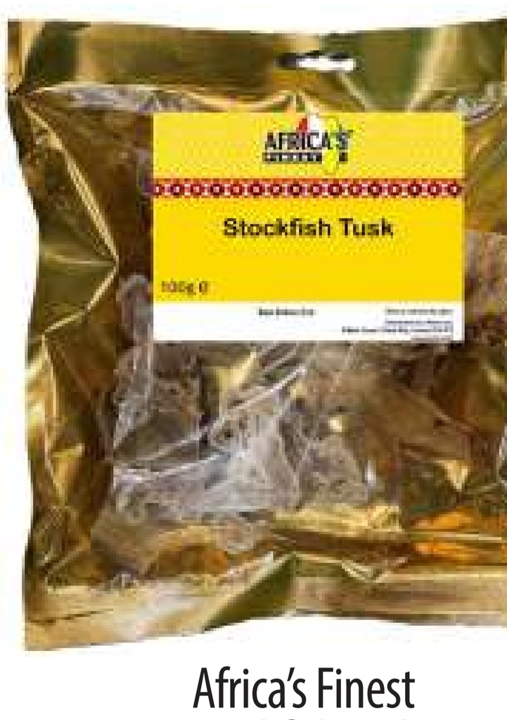 Africa Finest Stock Fish Tusk Steaks 10x100gm