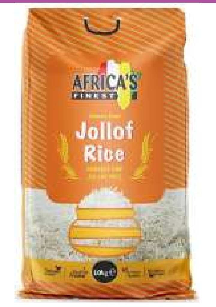 Africa Finest Jullof Rice 10kg.