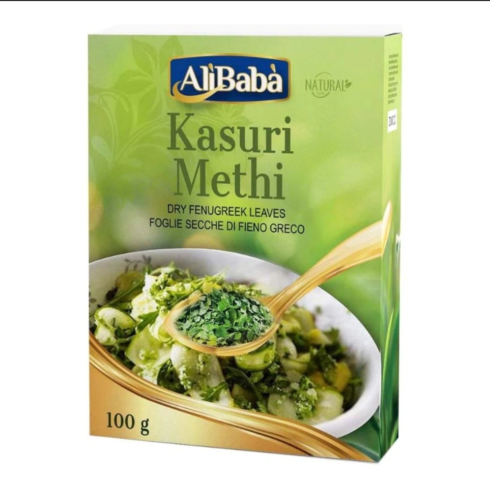 Ali Baba Kasuri Methi Leaves (IND) 6x100gm.