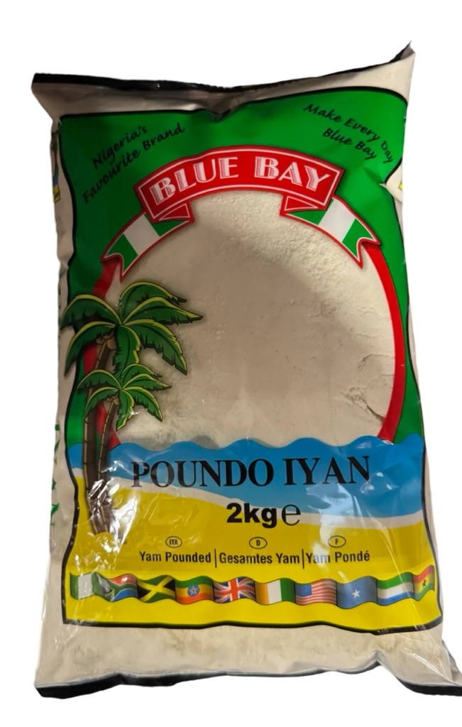 Blue Bay Pounded Iyan 6x2kg.