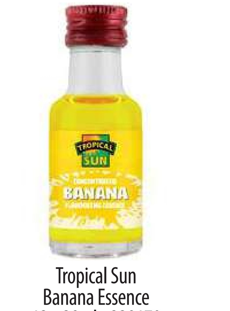 Tropical Sun Banana Essence 12x38ml.