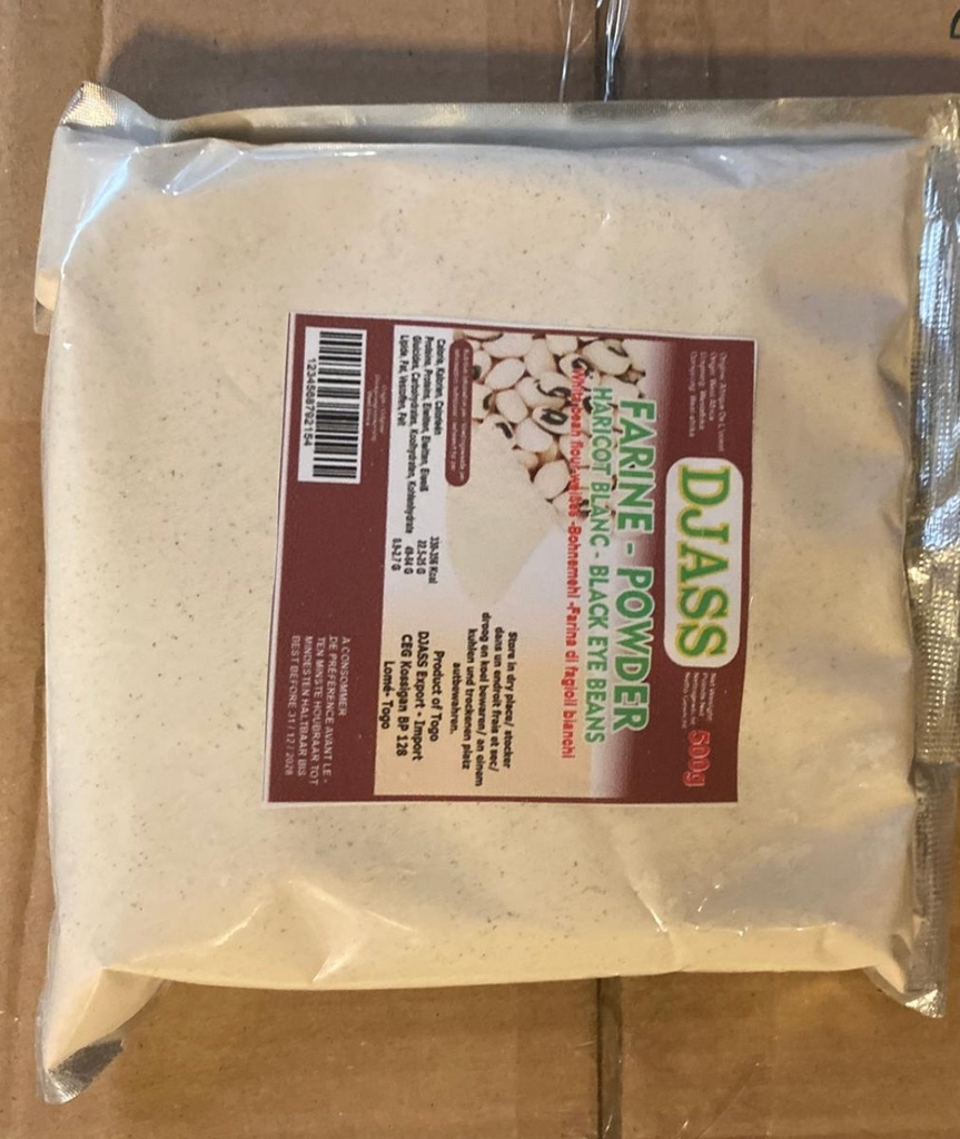 DJASS Flour of (Black Eye Beans) 20x500gm