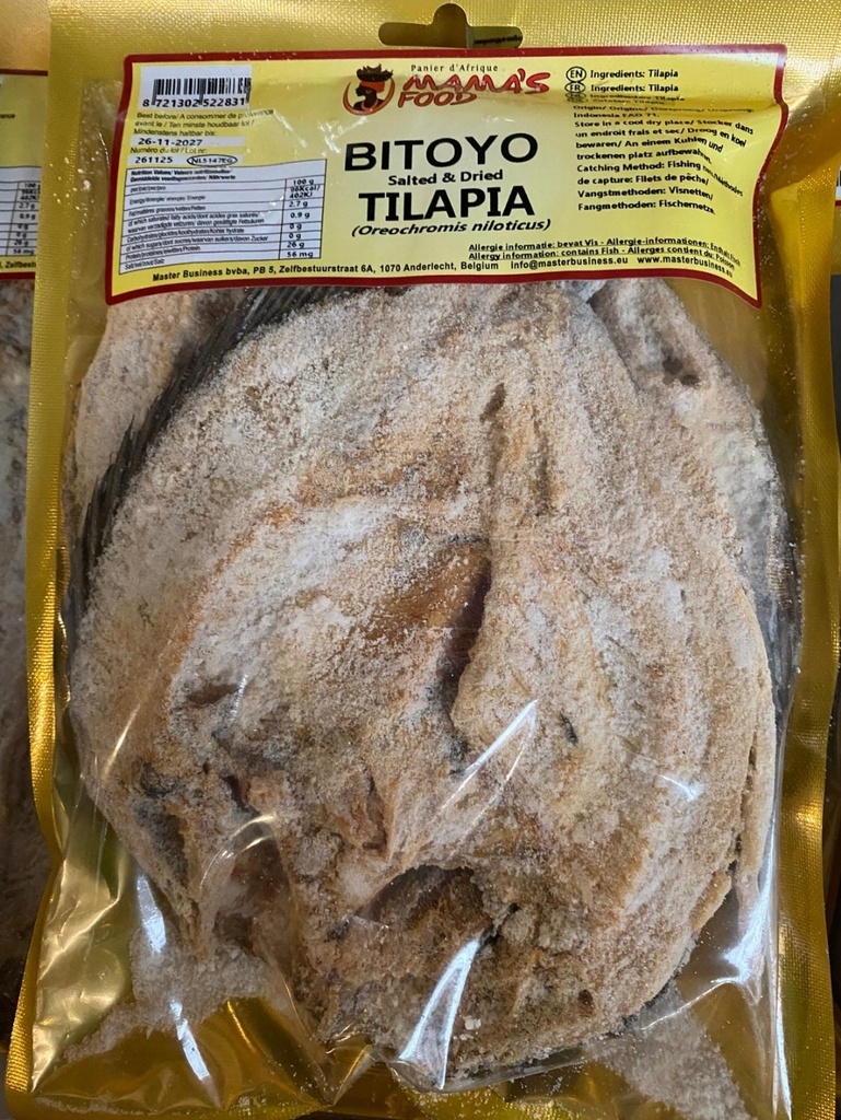 Mamas Food (BITOYO) Salted Tilapia Whole 2kg.