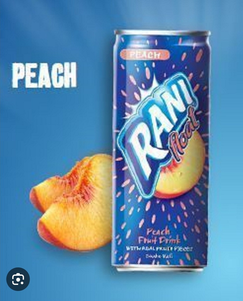 Rani Peach Drink Cannet 24x240ml.