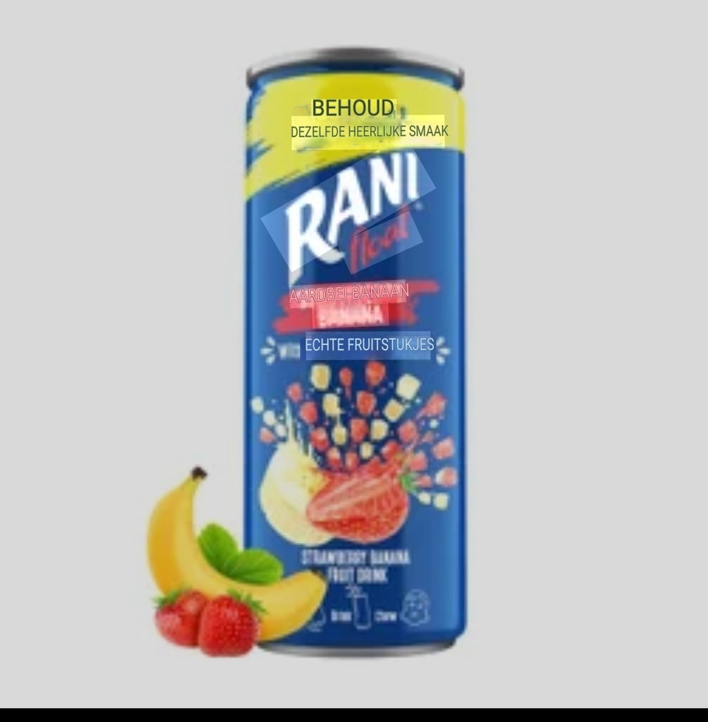 Rani Strawberry & Banana Drink 24x240ml 