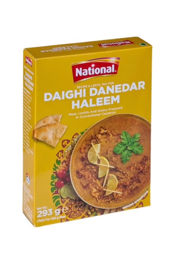 National Haleem Daighi Danedar Masala 6x293gm.