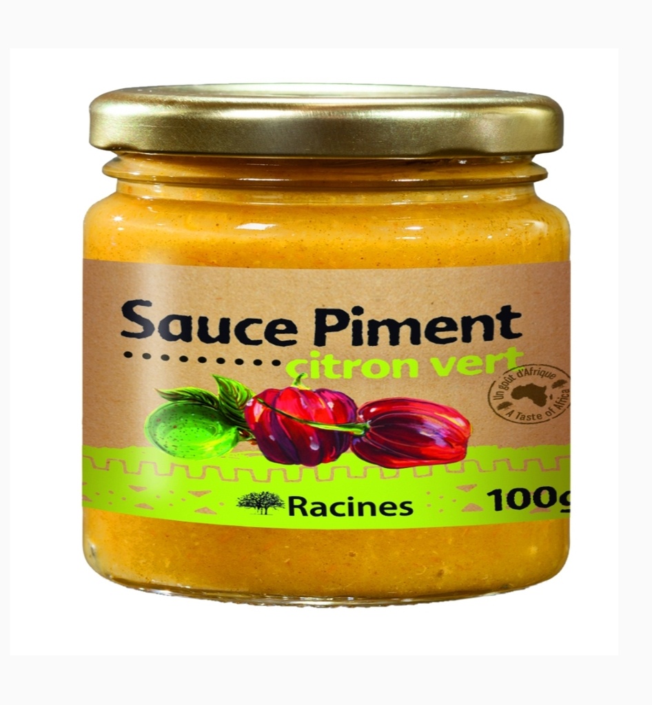 Racines Sauce Piment a La (Citrone Vert) 24x100gm.