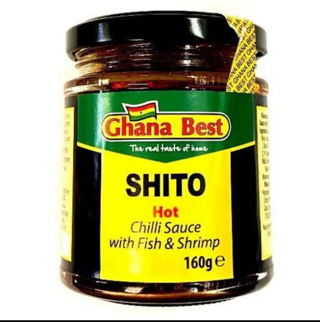 Ghana Best Shito HOT 12x160gm.