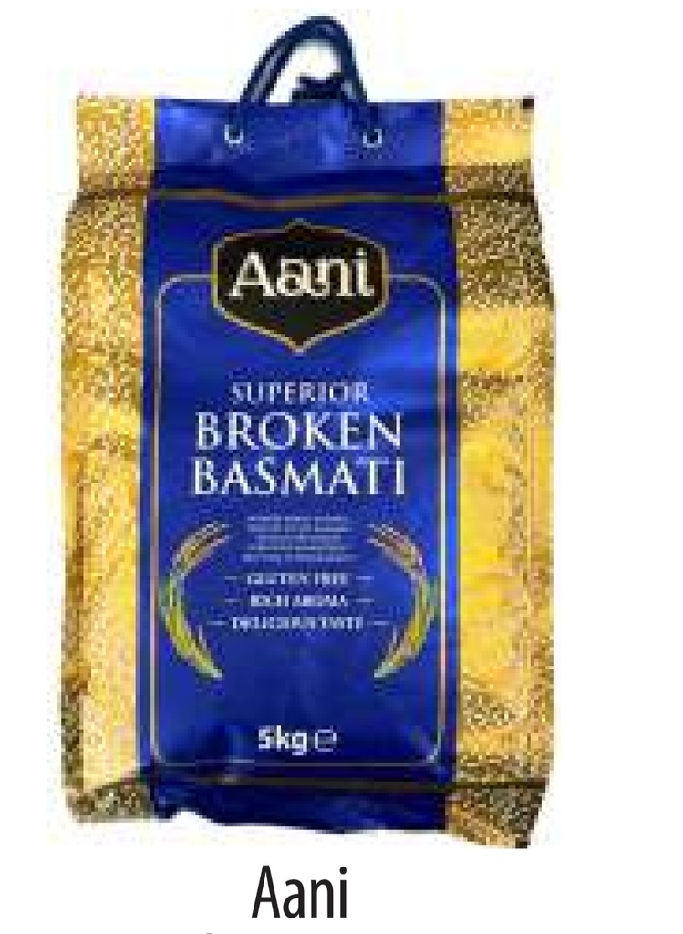 AANI Broken Basmati Rice 5kg.