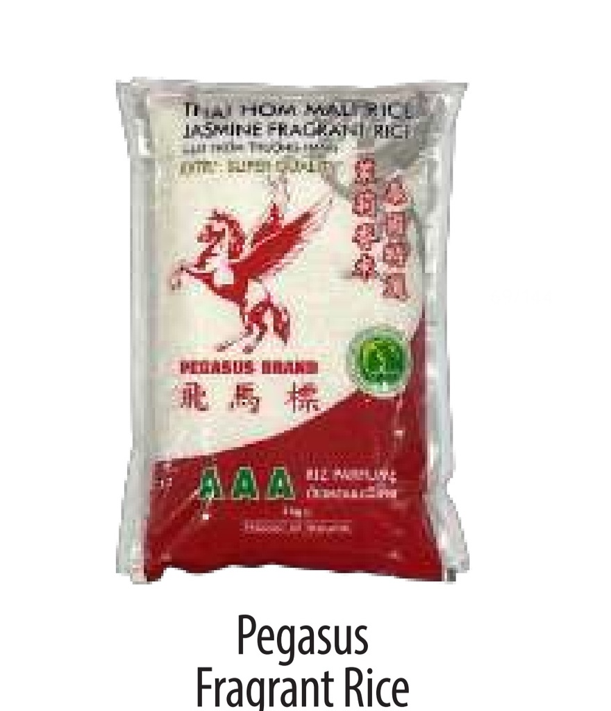 Pegasus Long grain Perfume Rice 6x2kg.