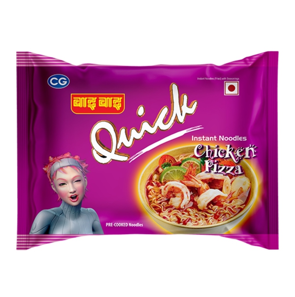 Neapal Wai Wai Quick Chicken Pizza Noodles 40x75gm