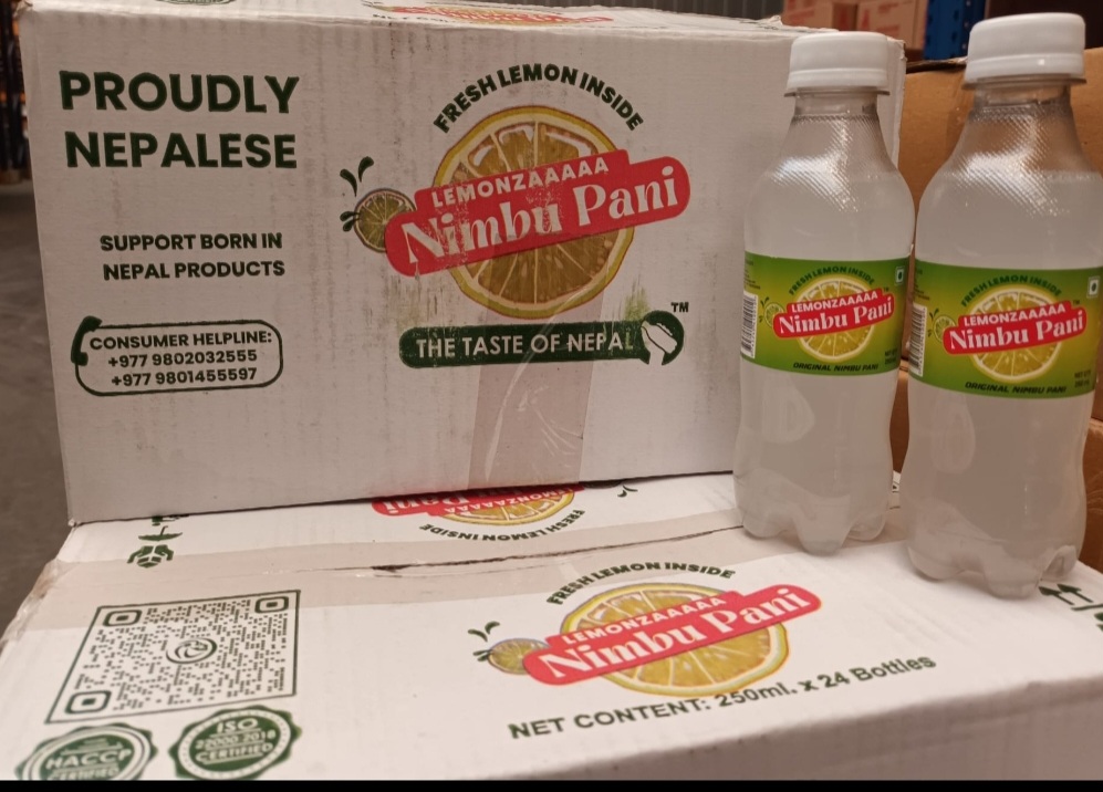 Neapal Lemonzaa Nimbo Pani Drink 24x250ml