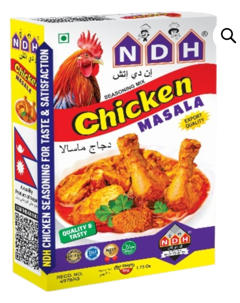 Nepal NDH Chicken Masala 5x100gm
