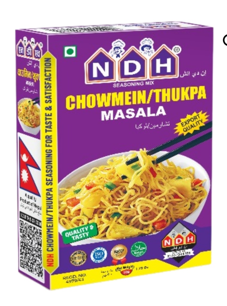 Neapal NDH Chowmein Masala 10x50gm.