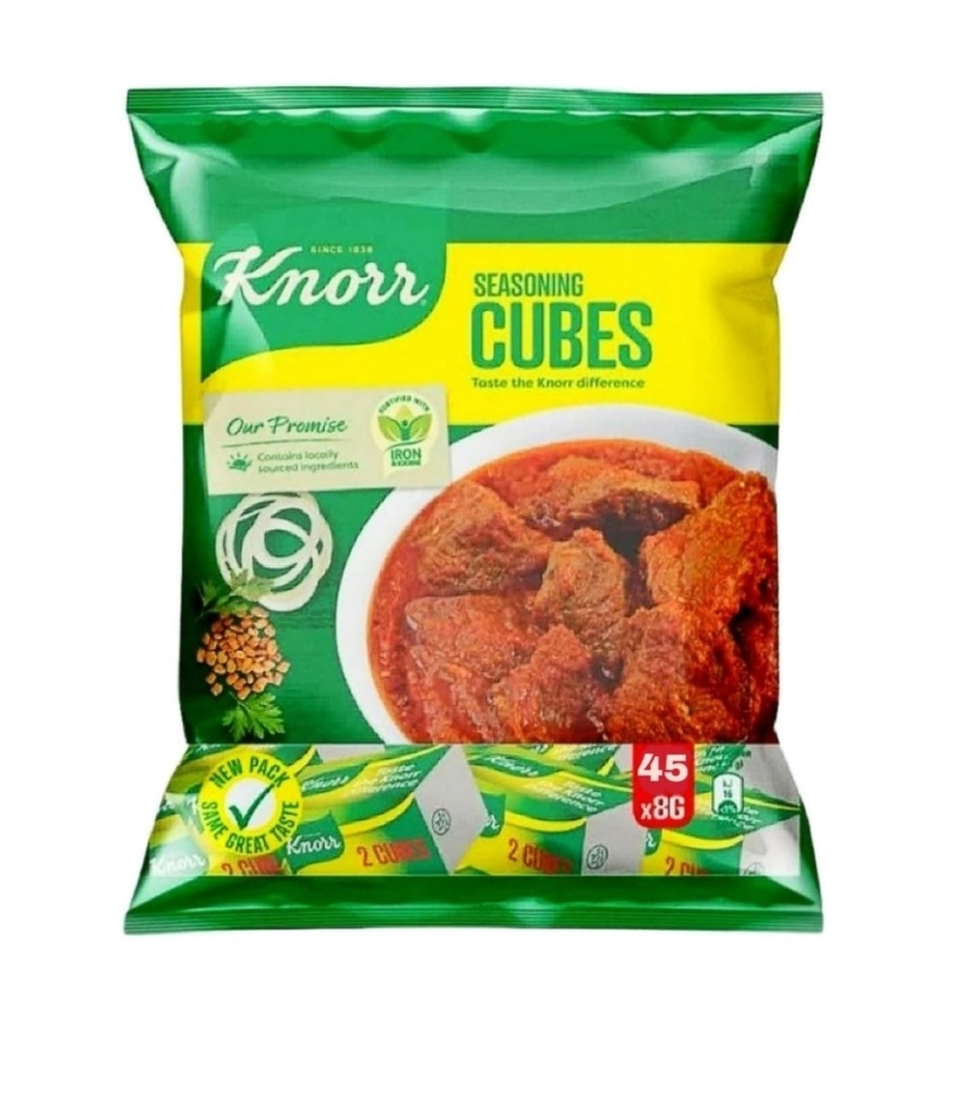 Knorr Seasoning Cubes (Nigerian) 14x400gm.